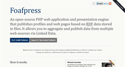Desktop Screenshot of foafpress.org
